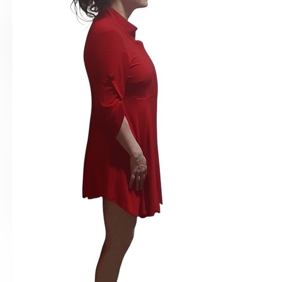 Joseph Ribkoff Women's Tunic Red Size 12 - Picture 5 of 6